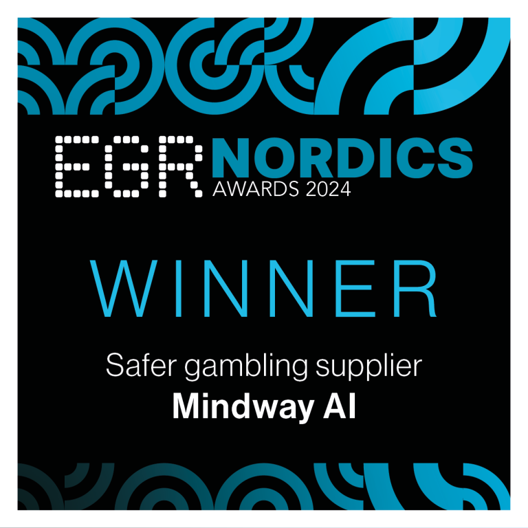 EGR Nordics Awards 2024 - Mindway AI - Safer gambling supplier